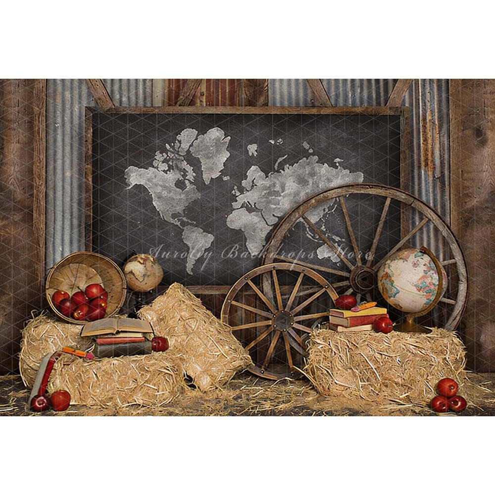 Vintage World Map Globes Geogr - مراجعة Photography Mapped وسعره