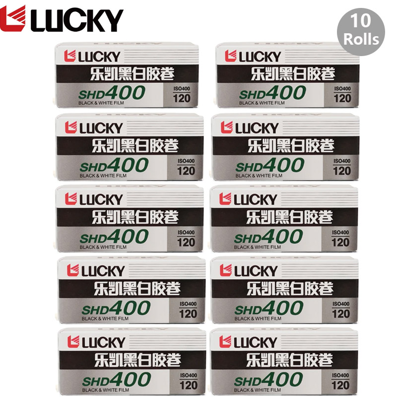 1-10 Rolls 120mm SHD 400 LUCKY - مراجعة Photography Date وسعره