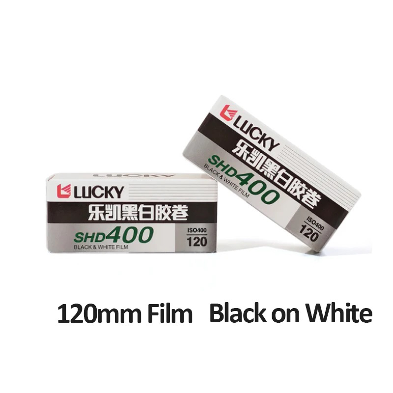 1-10 Rolls 120mm SHD 400 LUCKY - مراجعة Photography Date وسعره