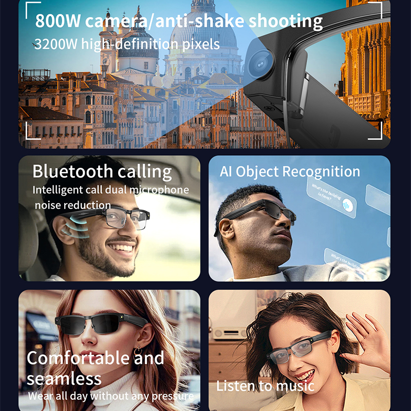 2026 4K AI Smart Glasses Voice - مراجعة Photography Japanese وسعره