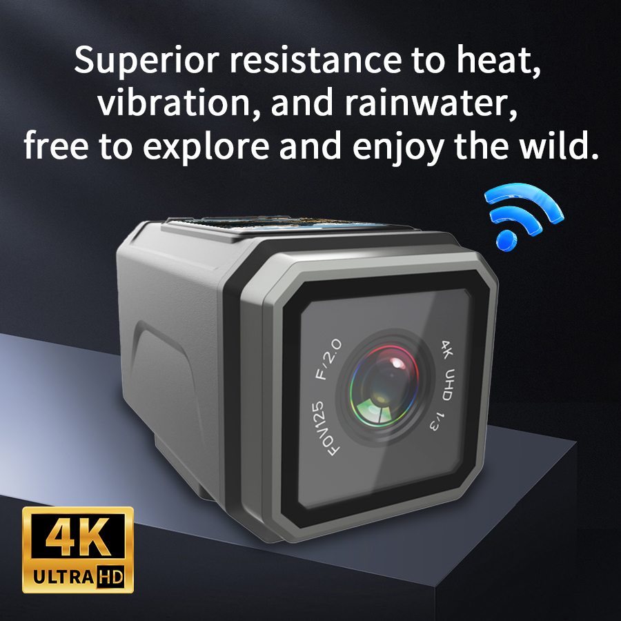 4K EIS Action Camera 125° Wide - مراجعة Photography Date وسعره