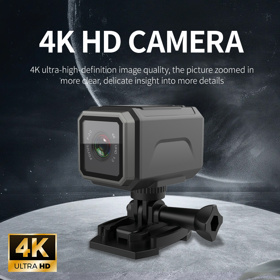 4K EIS Action Camera 125° Wide - مراجعة Photography Date وسعره