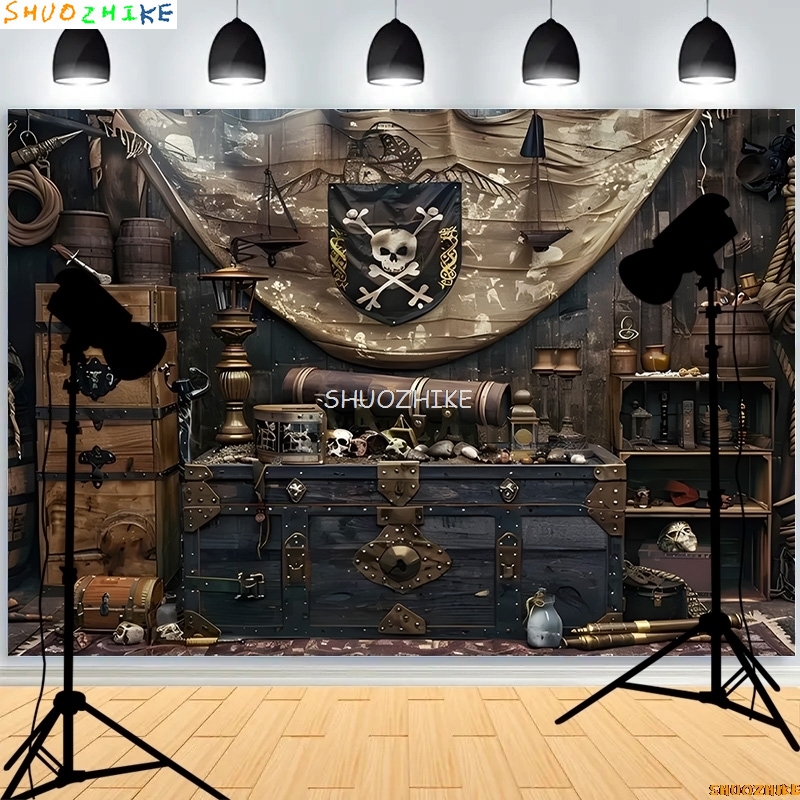 Retro Pirate Treasure Map Back - مراجعة Photography Mapped وسعره