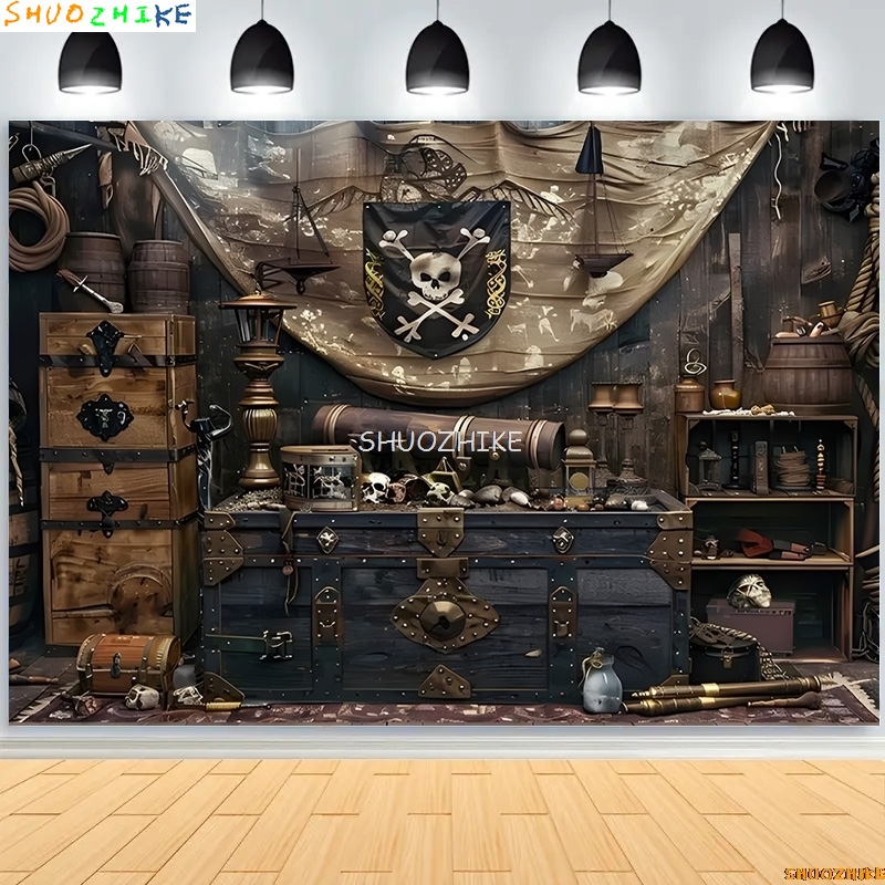 Retro Pirate Treasure Map Back - مراجعة Photography Mapped وسعره