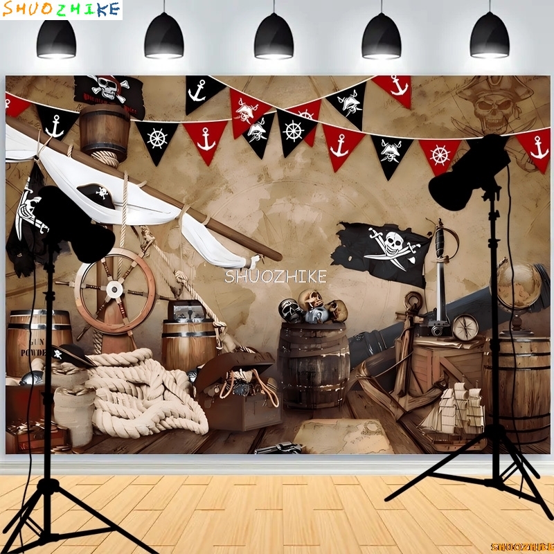 Retro Pirate Treasure Map Back - مراجعة Photography Mapped وسعره