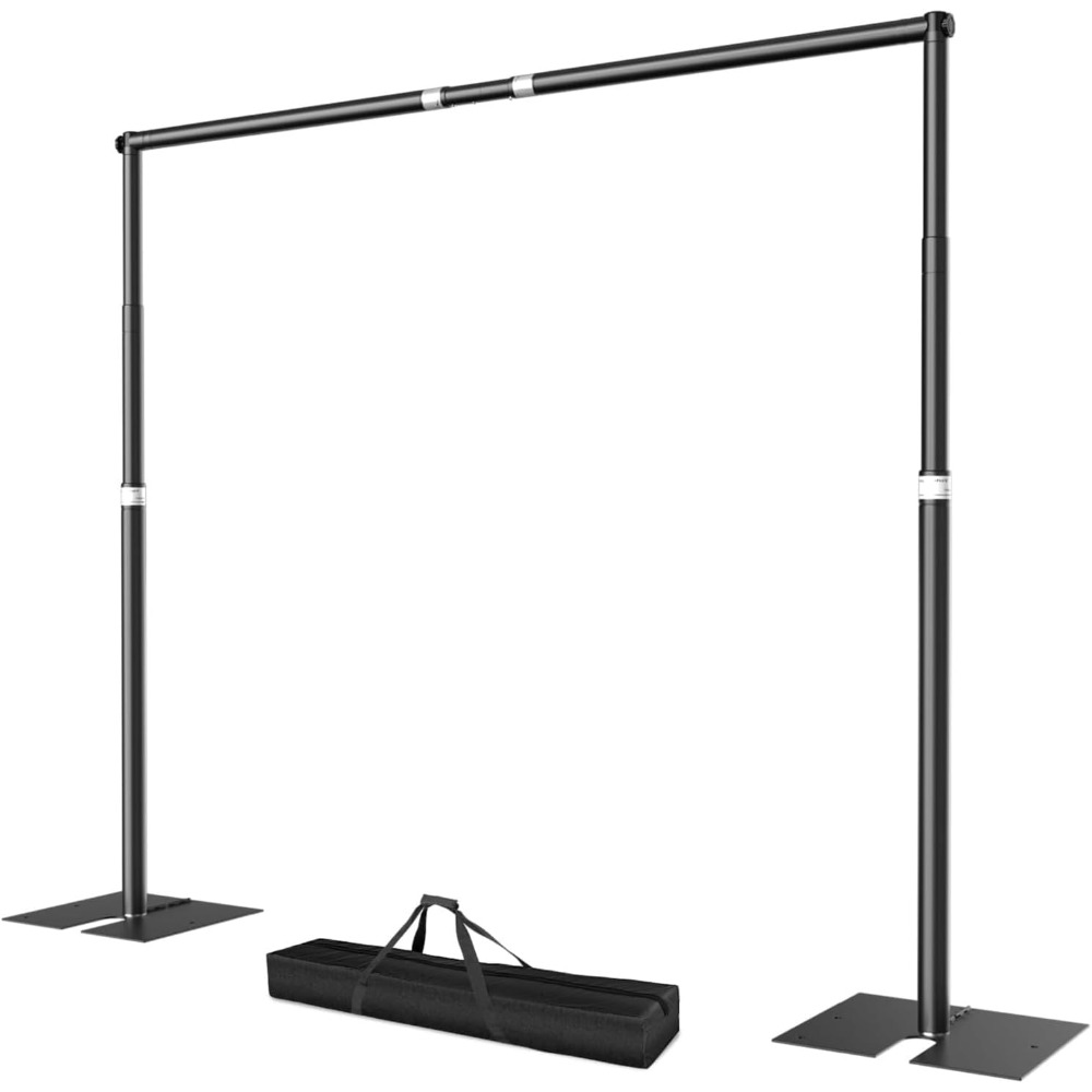 US Shipping 10x10 ft Backdrop  - مراجعة Backdrop Stand Kit وسعره