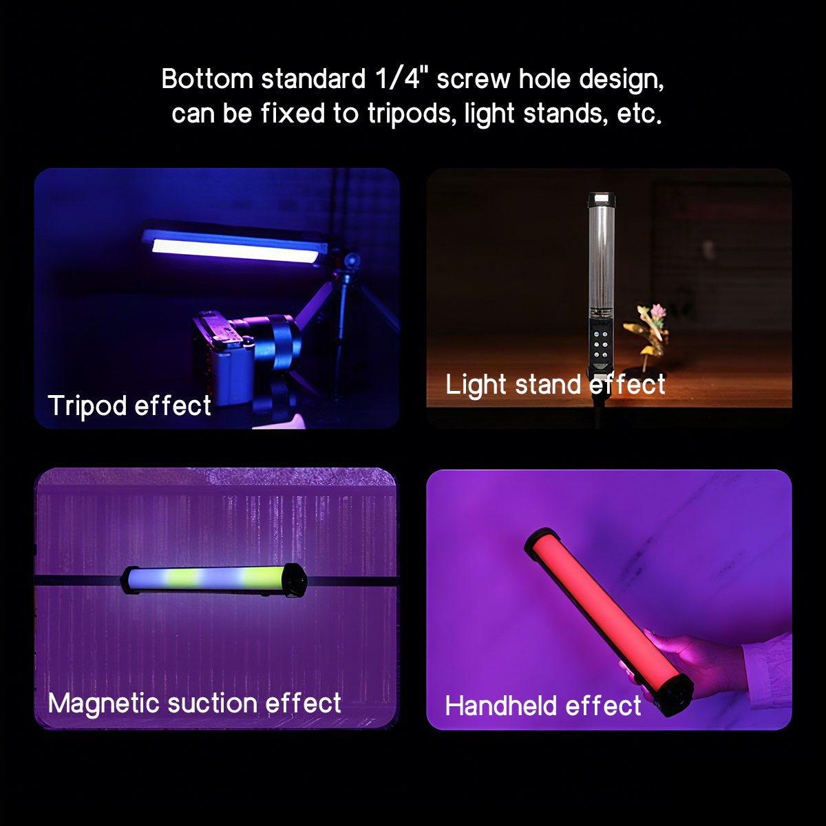 Long Lasting Rgb Handheld LED  - مراجعة Photography Bulb وسعره