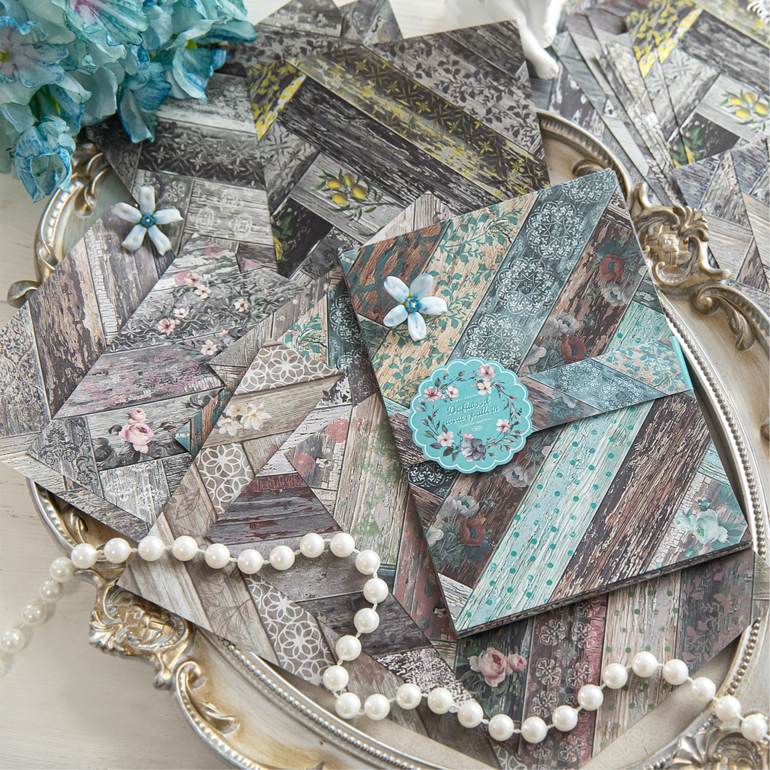 30 sheet Decor Scrapbook Vinta - مراجعة Photography Journal وسعره