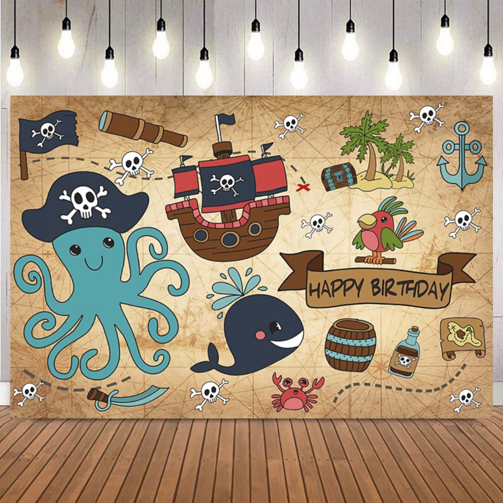 Pirate Photography Backdrop Ol - مراجعة Photography Mapped وسعره