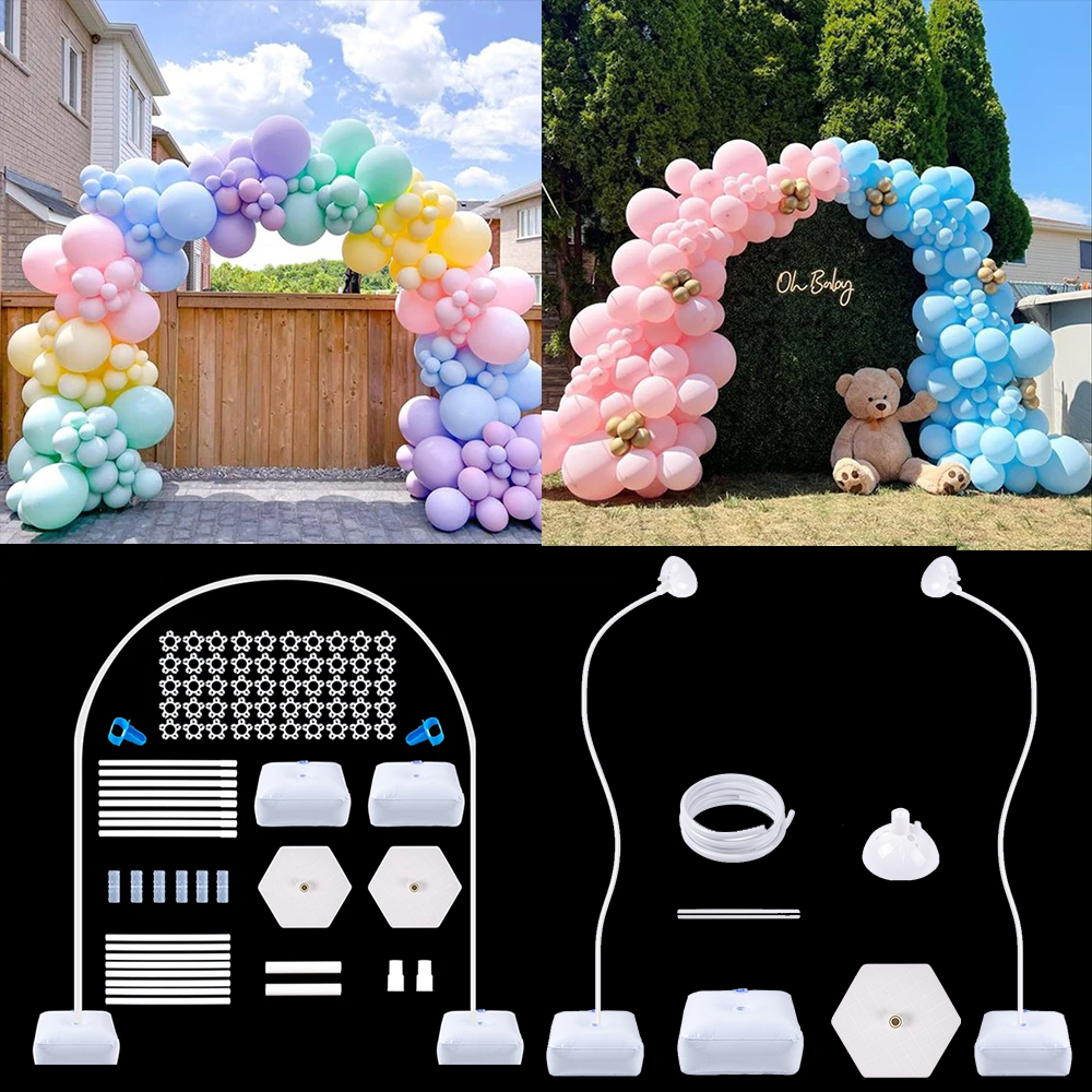 Balloon Arch Kit Adjustable Ba - مراجعة Backdrop Stand Kit وسعره