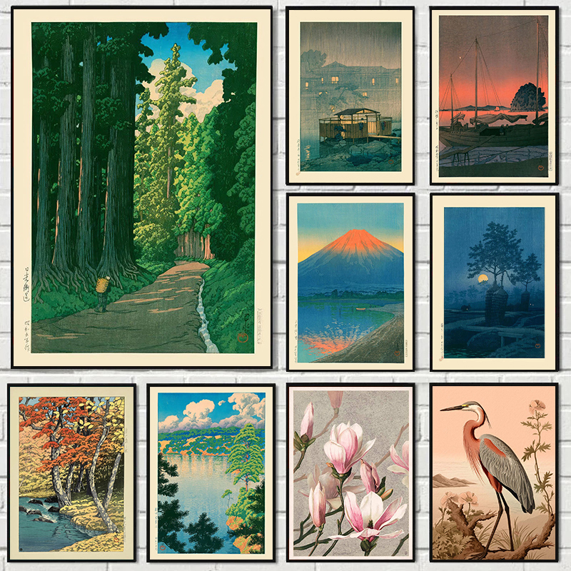 Japan Hasui Kawase Tree-lined  - مراجعة Photography Angle وسعره