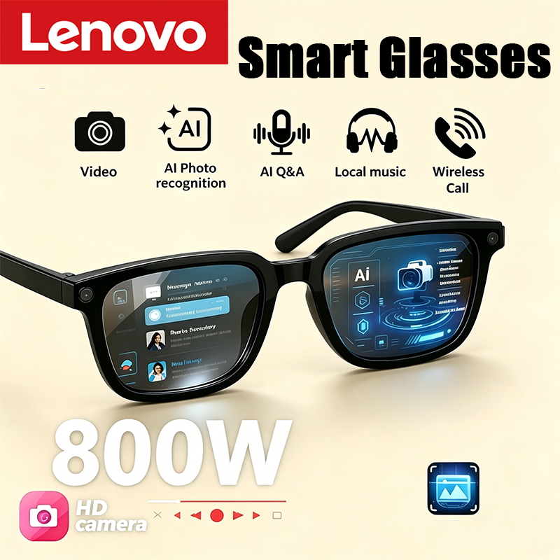 Lenovo AI Smart Glasses AI Tra - مراجعة Photography Japanese وسعره