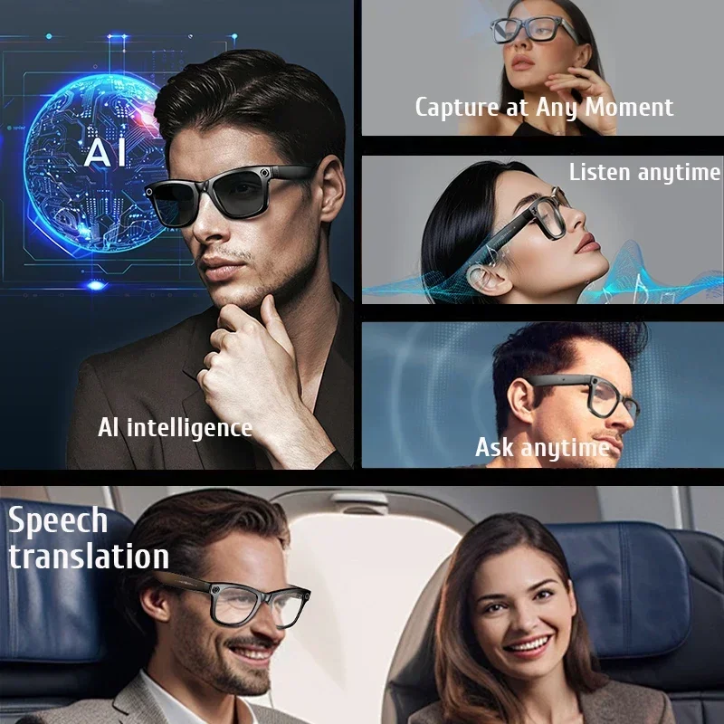 Lenovo AI Smart Glasses AI Tra - مراجعة Photography Japanese وسعره