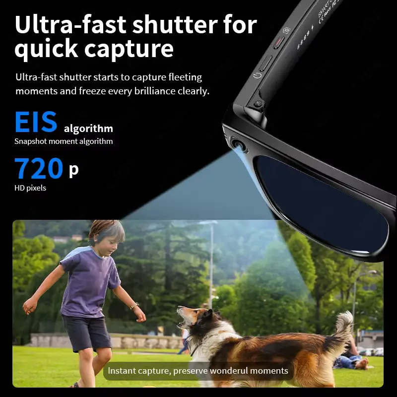AI Smart Glasses with 8MP Came - مراجعة Photography Japanese وسعره